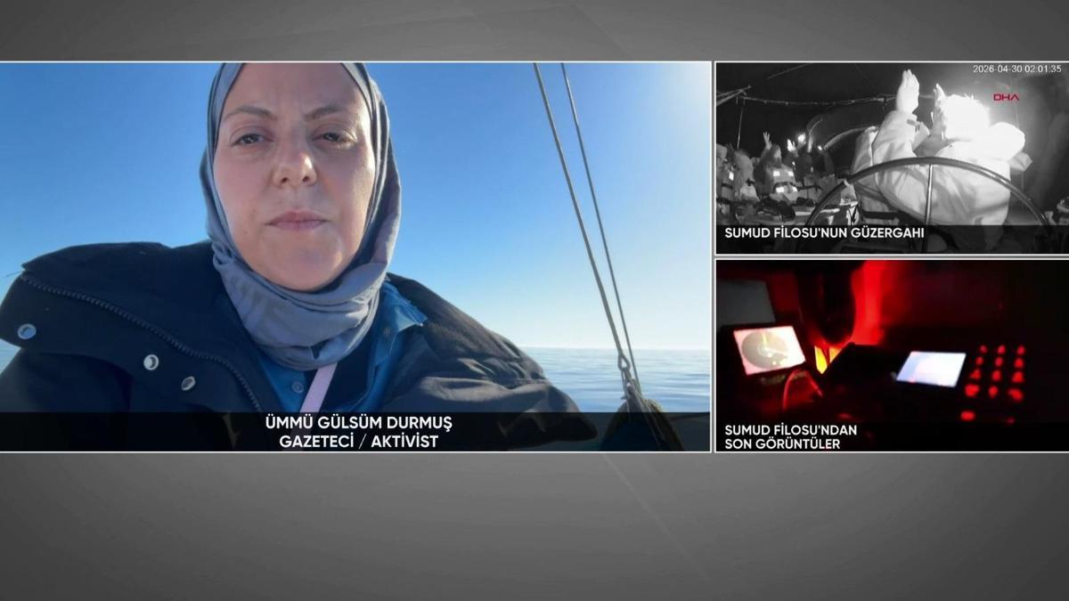 İsrail'den uluslararası sularda operasyon! Gazze Filosu'ndaki aktivist CNN TÜRK'te: "Sabaha kadar uyumadık"