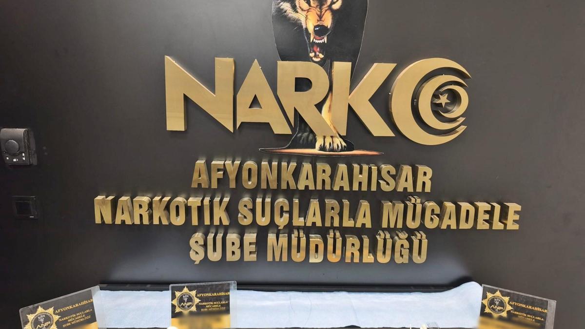 Afyonkarahisar emniyetinden narkotik operasyonları