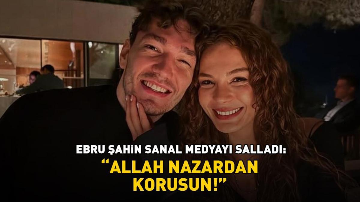 Cedi Osman'ın güzeller güzeli eşi Ebru Şahin sanal medyayı salladı: 'Allah nazardan korusun'