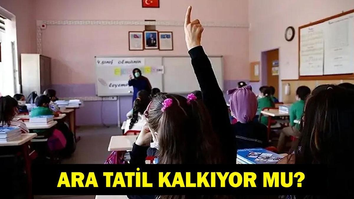 ARA TATİL KALKTI MI? Yaz Tatili Uzuyor Mu? Ara Tatil Ne Zaman Kalkacak? Milli Eğitim Bakanı Yusuf Tekin'den Açıklama!