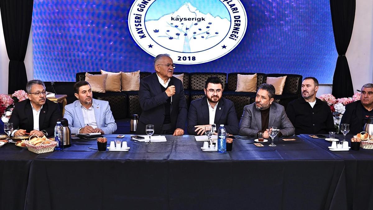 Başkan Büyükkılıçtan, Gönüllü Kültür Kuruluşları temsilcileri ile istişare toplantısı