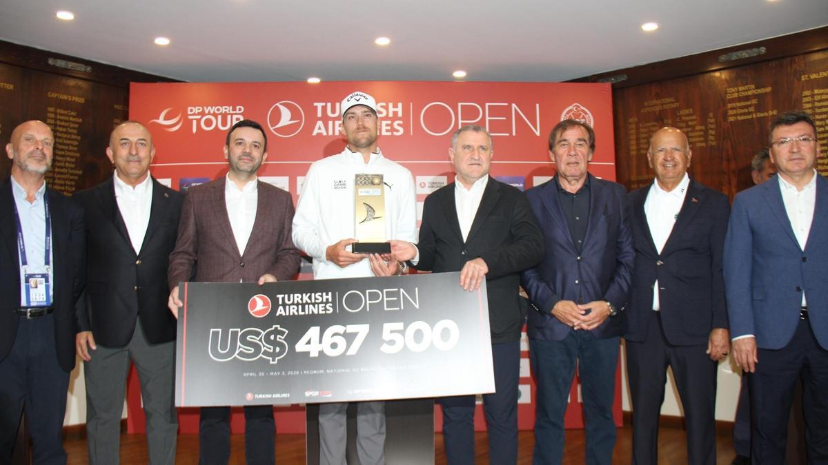 Turkish Airlines Open 2026 Golf Turnuvası sona erdi
