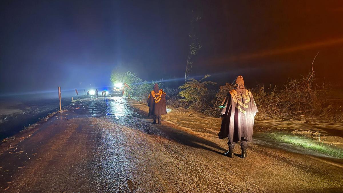 Tokatta sağanak ulaşımı aksattı