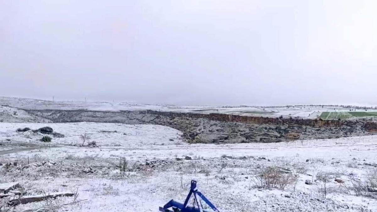 Kayserinin yüksek kesimleri beyaza büründü