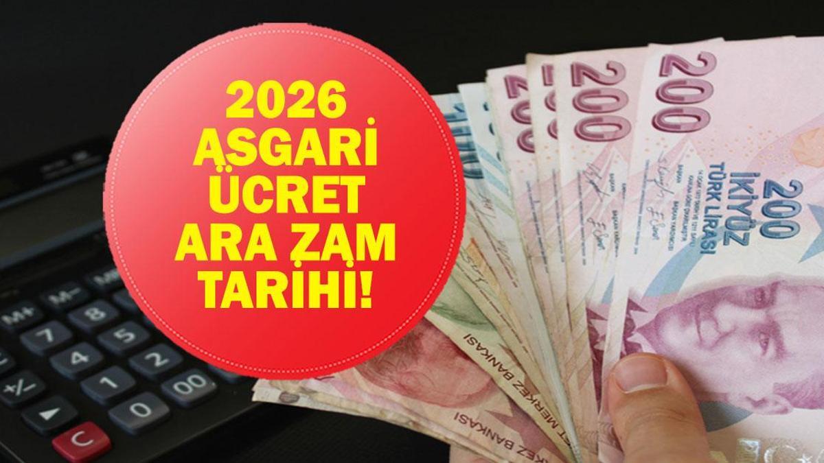 ASGARİ ÜCRET ARA ZAMMI 2026: Temmuz'da Asgari Ücrete ara Zam Gelecek mi? Geçmiş Yıllarda Yapılan Ara Zam Oranları Neydi?
