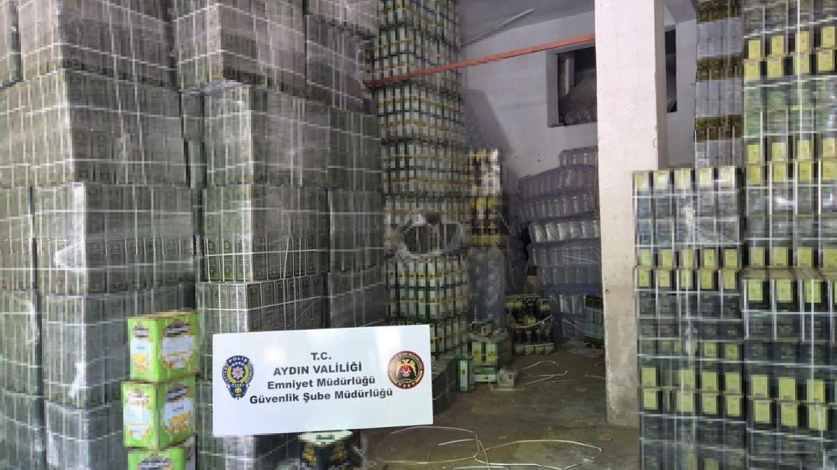 Aydın'da tağşiş ürün ele geçirilen deponun sahibine 1,8 milyon lira ceza