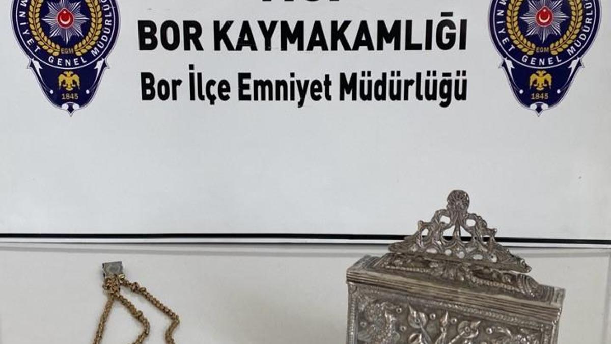 Niğdede tarihi eser kaçakçılığı operasyonu