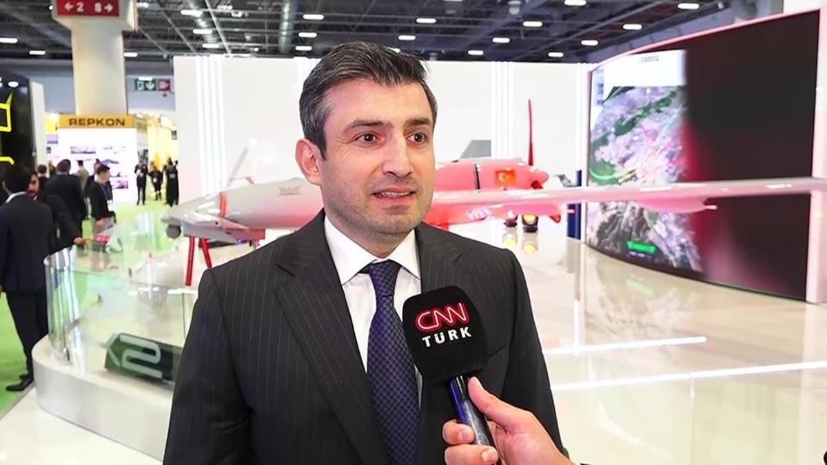 Baykar Yönetim Kurulu Başkanı Selçuk Bayraktar, SAHA 2026'da CNN TÜRK'e konuştu