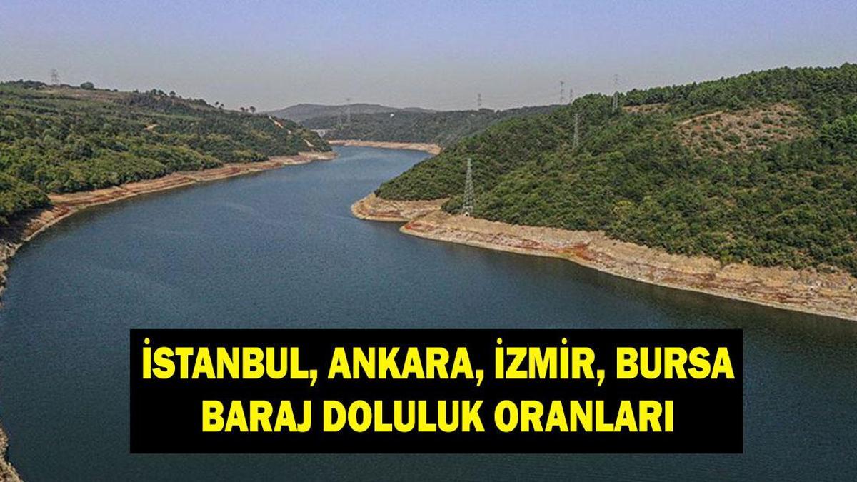 BARAJ DOLULUK ORANLARI 5 MAYIS: İstanbul, Ankara, İzmir, Bursa barajında doluluk oranı ne? Ömerli, Tahtalı, Akyar barajı doluluk oranları son durum