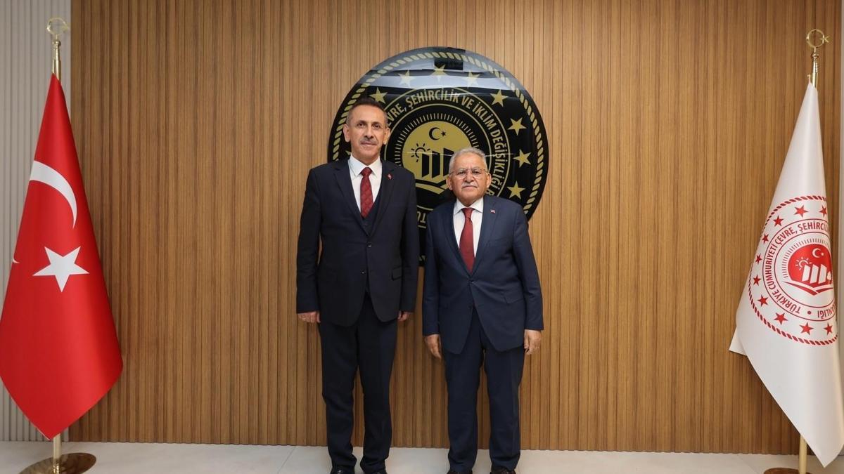 Başkan Büyükkılıç'tan Öztürk'e ziyaret