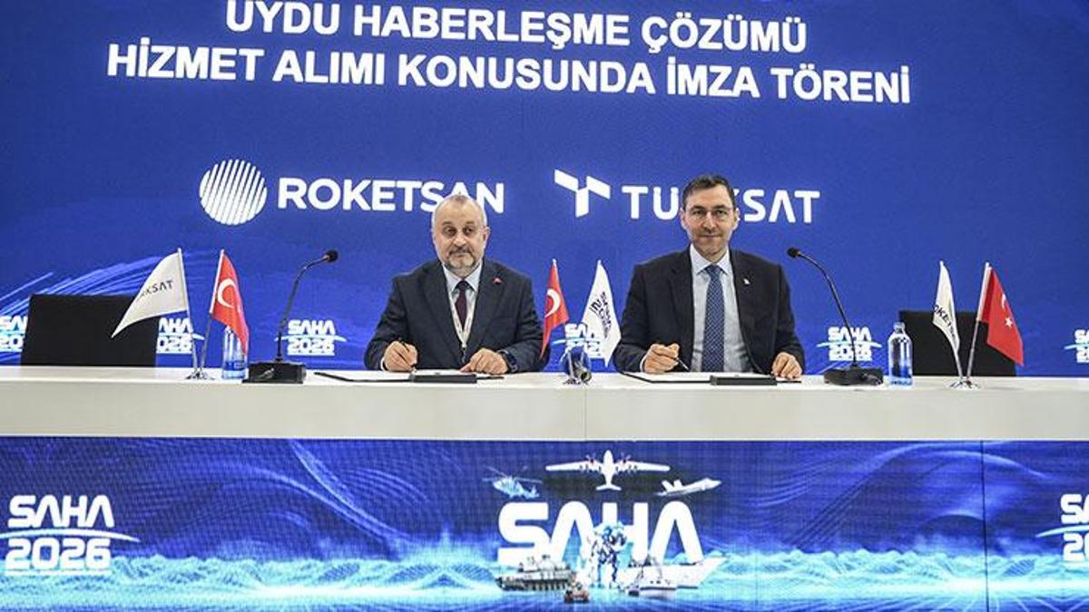 TÜRKSAT ve ROKETSAN arasında işbirliği anlaşması