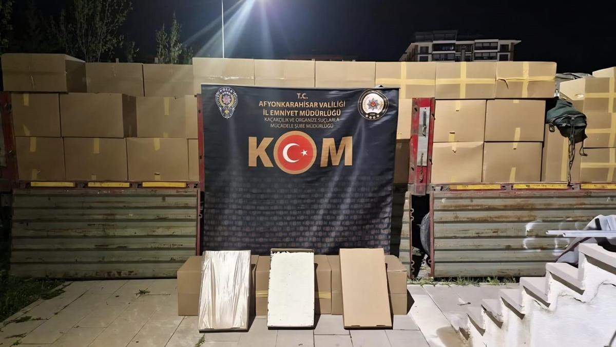 20 milyonluk kaçakçılık operasyonu