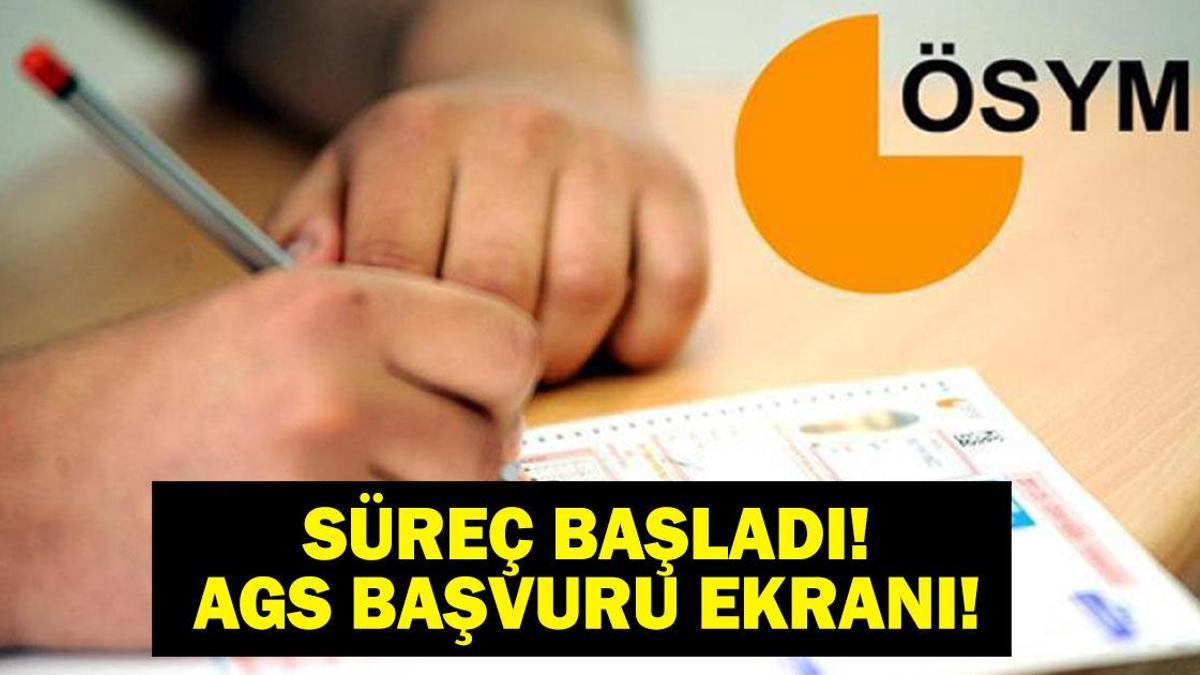AGS BAŞVURU EKRANI AÇILDI! 2026 MEB AGS Başvurusu Nasıl Yapılır? Başvuru Ücreti Ne Kadar? ÖSYM AİS Giriş Ekranı
