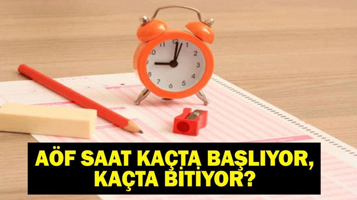 AÖF GİRİŞ BELGESİ SORGULAMA: AÖF Saat Kaçta Başlıyor, Kaçta Bitiyor? Sınav Kaç Dakika Sürecek? İşte Açık Öğretim Fakültesi Sınav Giriş Belgesi...