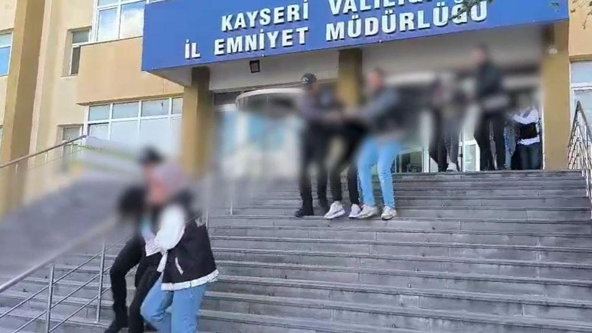 Kayseride uyuşturucu operasyonunda 6 kişi tutuklandı