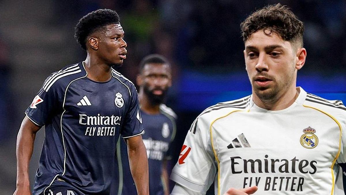 Real Madridden Aurelien Tchouameni ve Federico Valverde açıklaması