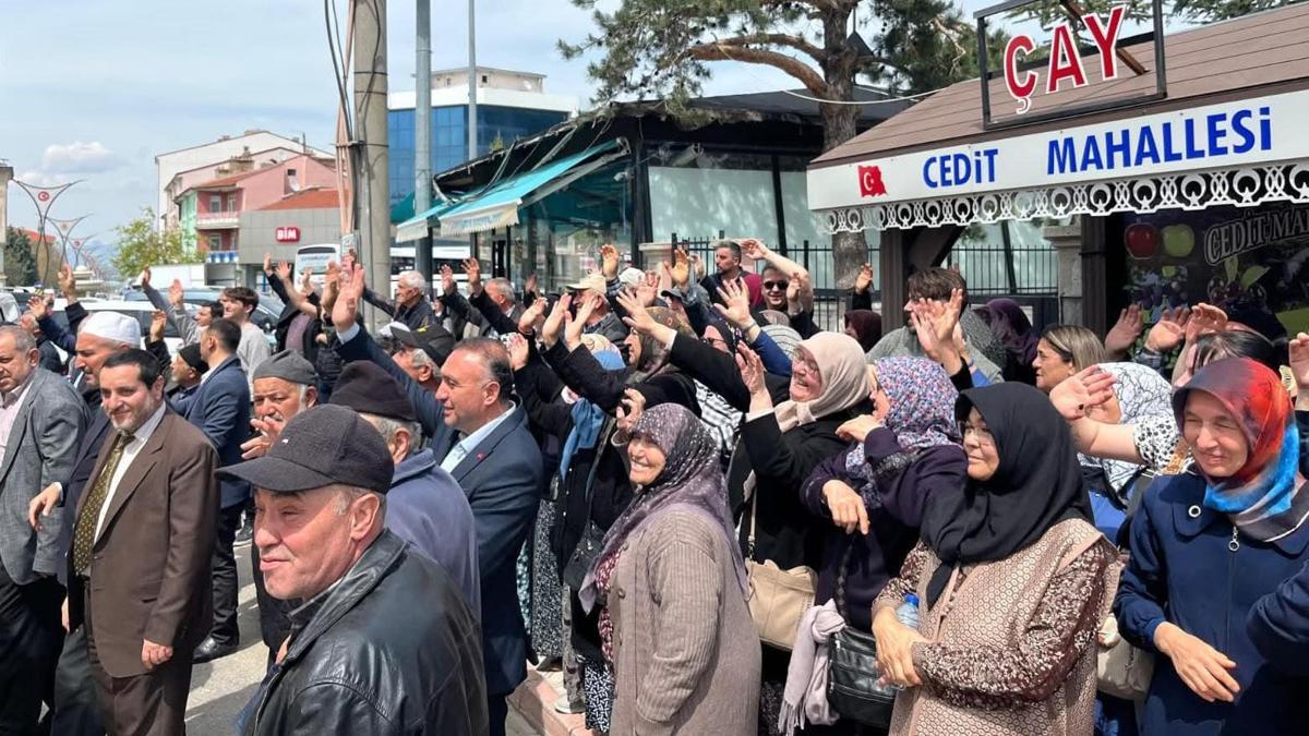 Hacı adayları dualarla uğurlandı
