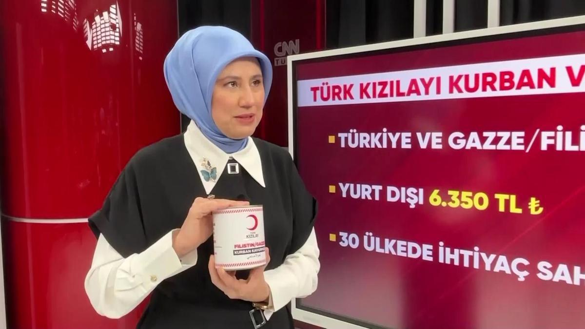 Kızılay Genel Başkanı Prof. Dr. Fatma Meriç Yılmaz CNN TÜRK'te: Türk Kızılayı'ndan Gazze'ye yardım eli