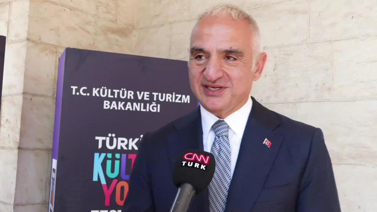 Kültür Yolu Festivali Mersinde başlıyor! Kültür ve Turizm Bakanı Mehmet Nuri Ersoy CNN TÜRKte