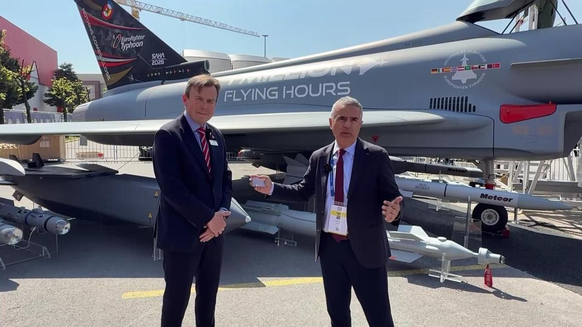 Türkiye'ye ne katacak? | Eurofighter pilotu CNN TÜRK'e konuştu: Daha hızlı bir F-16 gibi