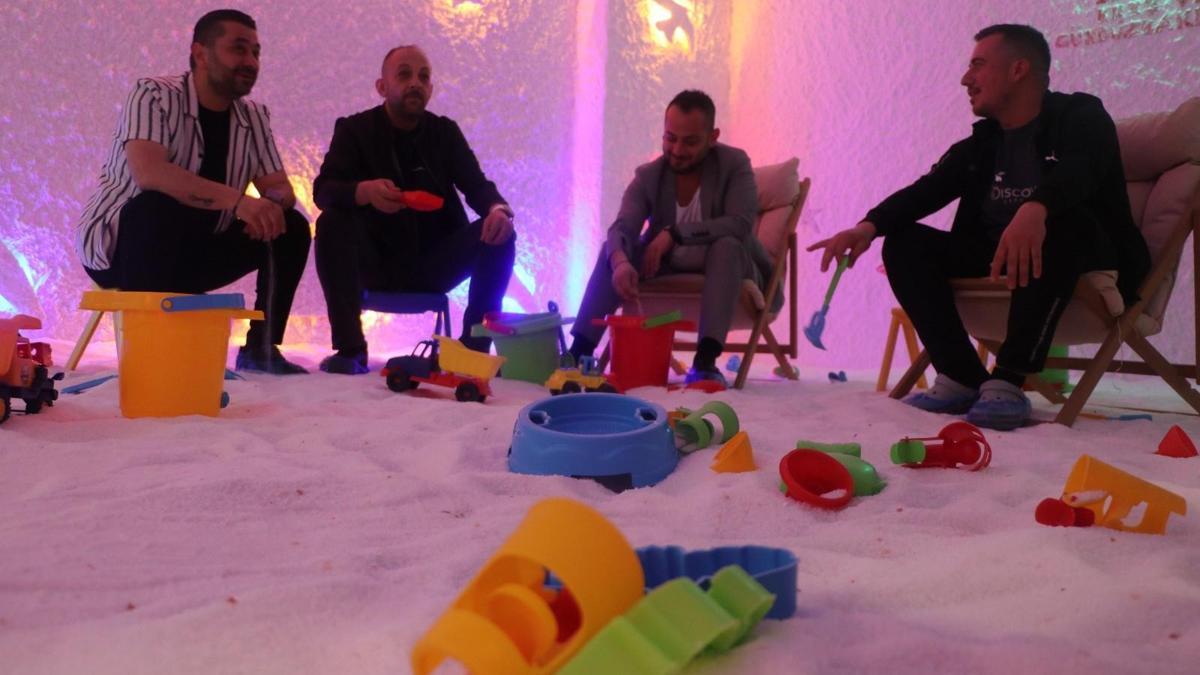Kreşte çocukların bağışıklıklarını desteklemek için tuz odası ile eğitim modeli