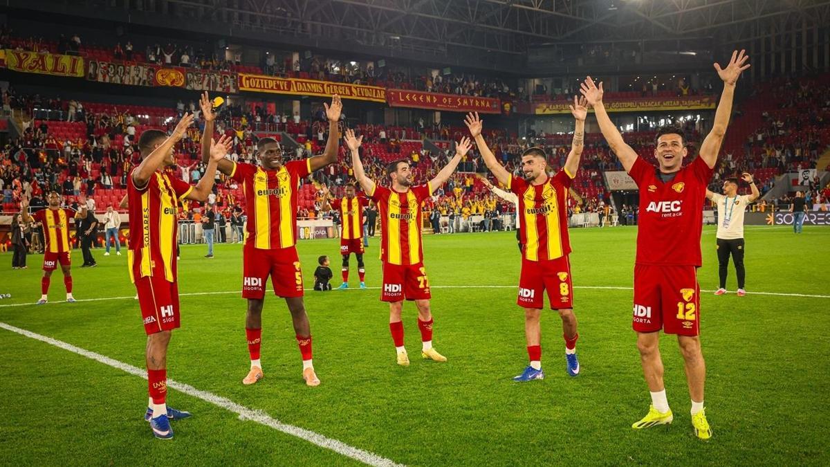 Göztepe, evindeki son maçında Avrupa umudunu sürdürdü