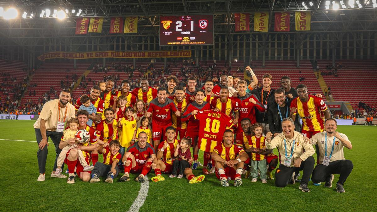 Göztepe'den muhteşem final