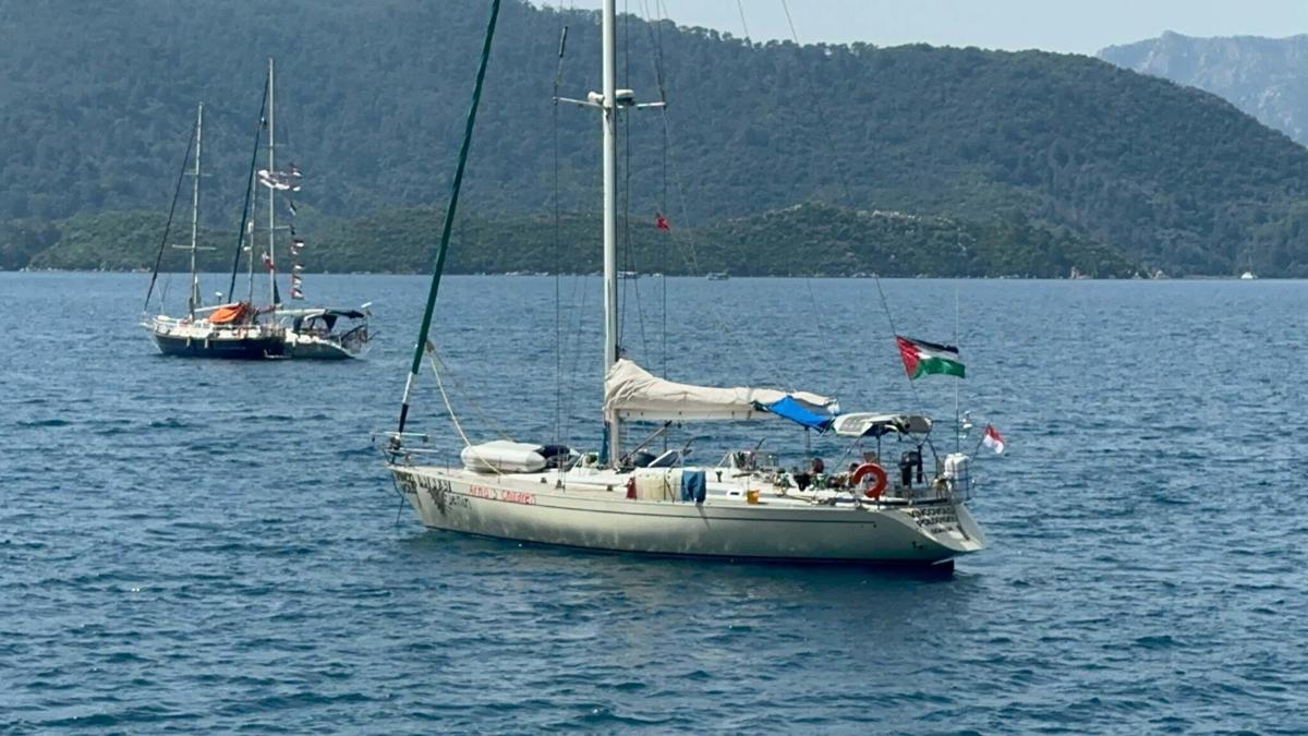 Küresel Sumud filosu Marmaris'te