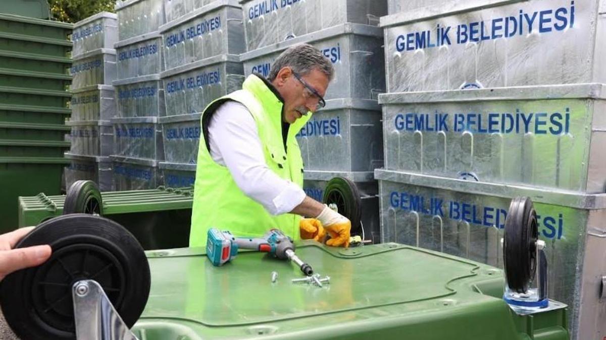 Gemlikte temizlikte tasarruf ve yeni nesil konteyner dönüşümü