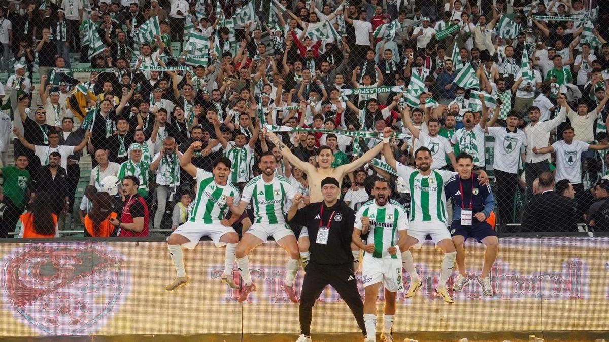 Muğlaspor, 3 yılda BAL'dan 1. Lig'e yükseldi