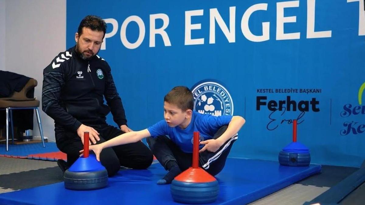 Kestel Belediyesinden özel çocuklara hareket ve spor desteği