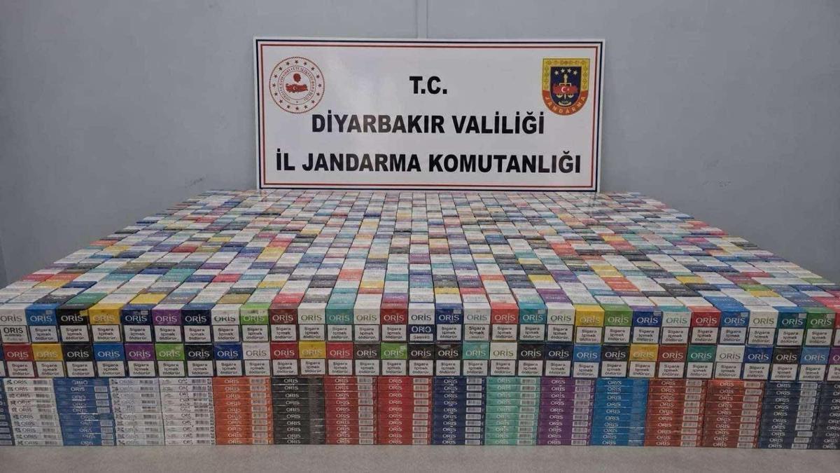 Diyarbakırda 1 haftadaki kaçakçılık operasyonlarında 25 şüpheliye işlem