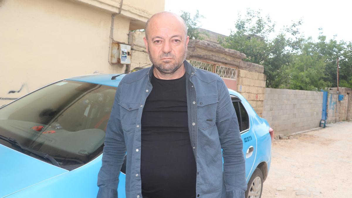 Taksi şoförünün, şüphelinin tüfeğini almaya çalıştığı anlar araç içi kamerasında (2)