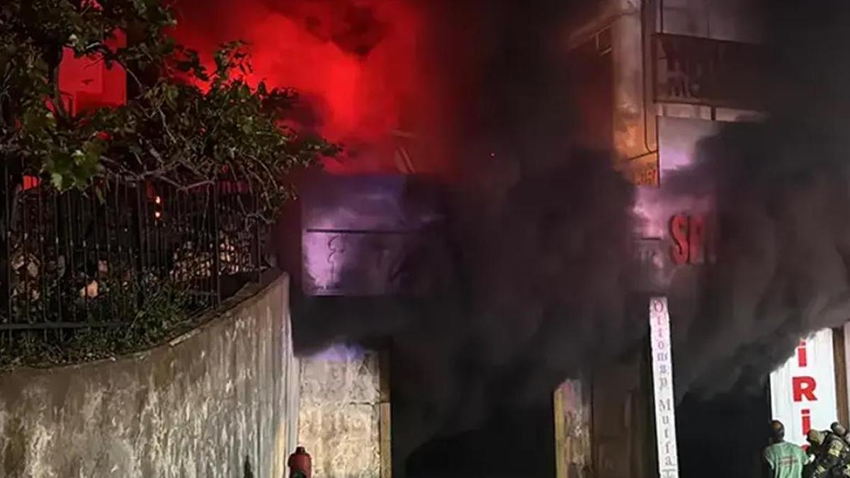 Son dakika haberi: Kolonya imalathanesinde korkutan yangın