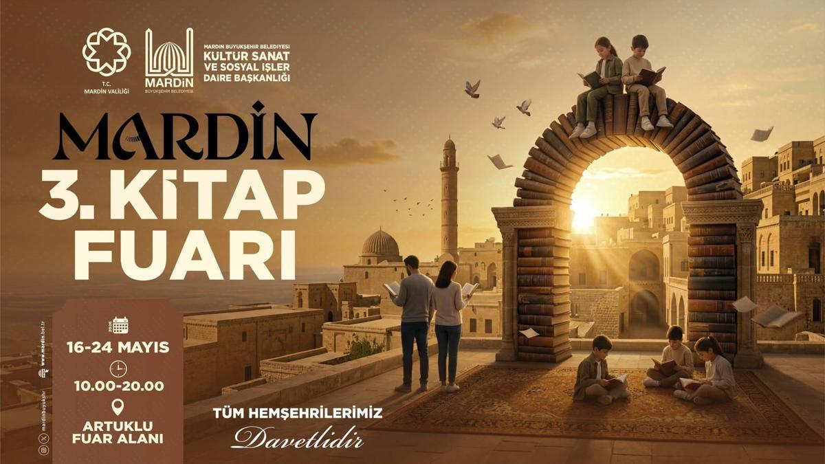 Mardin Kitap Fuarı, kapılarını açıyor