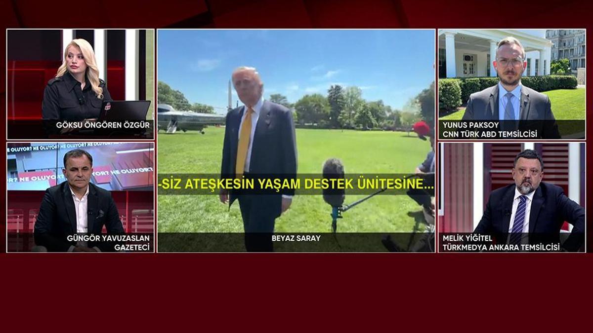 TRUMP CNN TÜRKE KONUŞTU: ÇİNLE İLİŞKİMİZ HARİKA