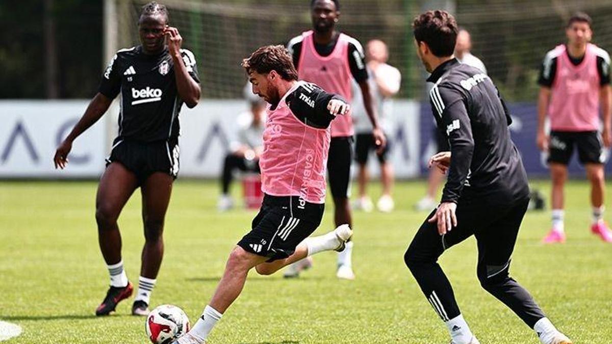 Beşiktaş, sezonun son maçının hazırlıklarını sürdürdü