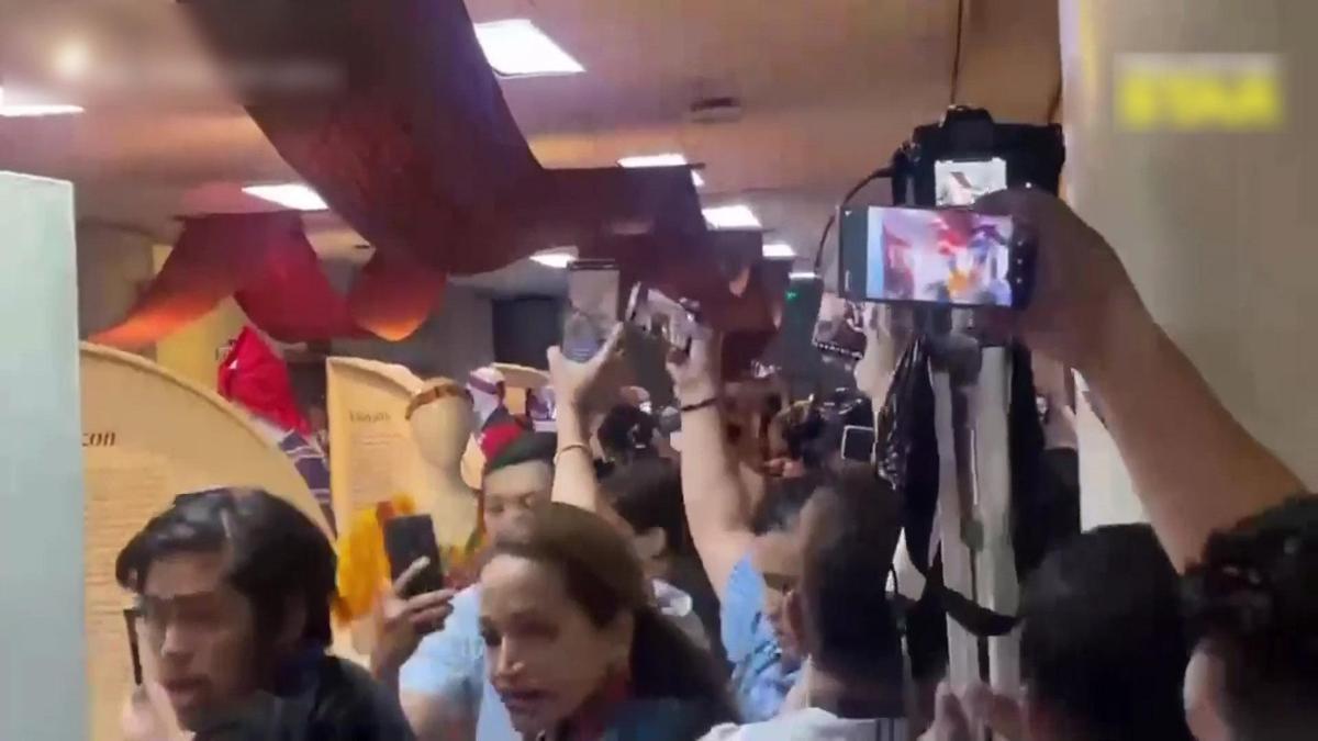Senato binasında silah sesleri!