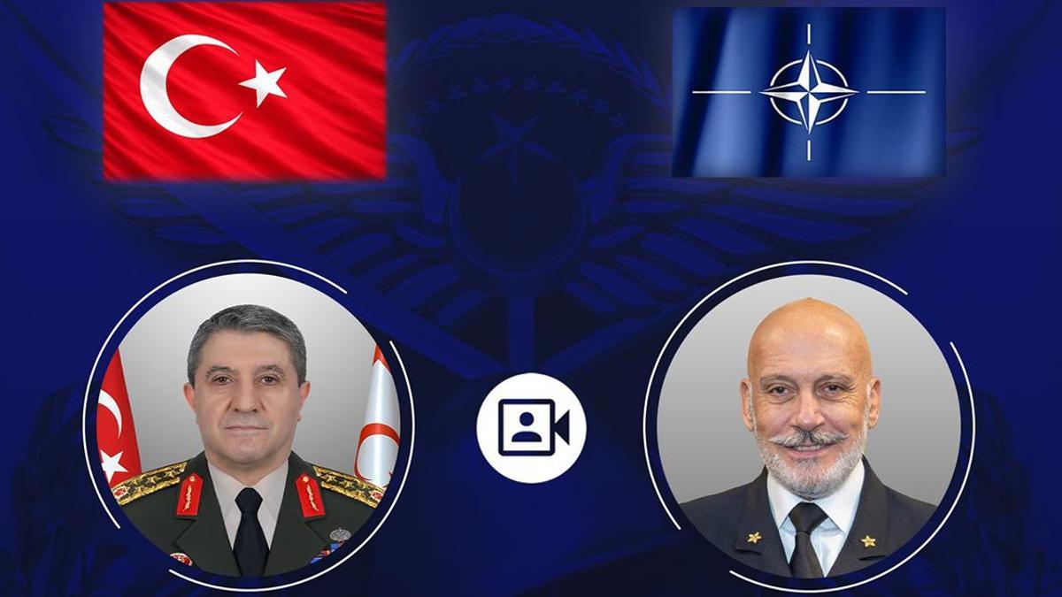 Genelkurmay Başkanı Bayraktaroğlu, NATO Askeri Komite Başkanı Dragone ile görüştü
