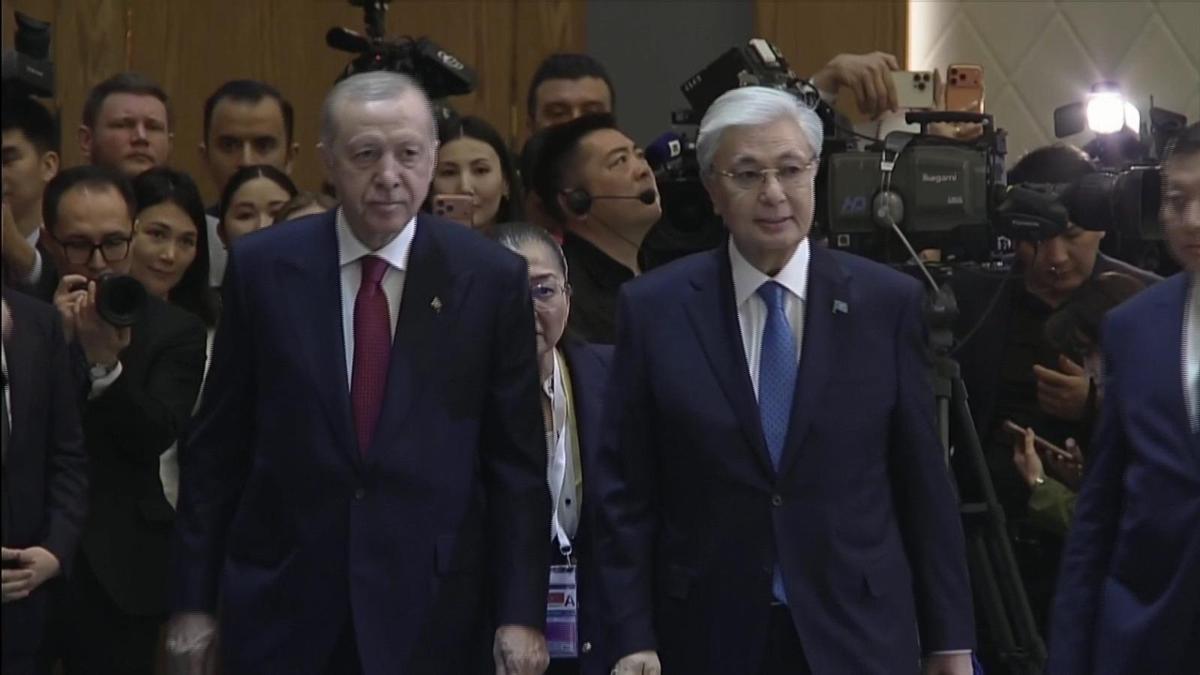 SON DAKİKA... Cumhurbaşkanı Erdoğan, Astana'da!