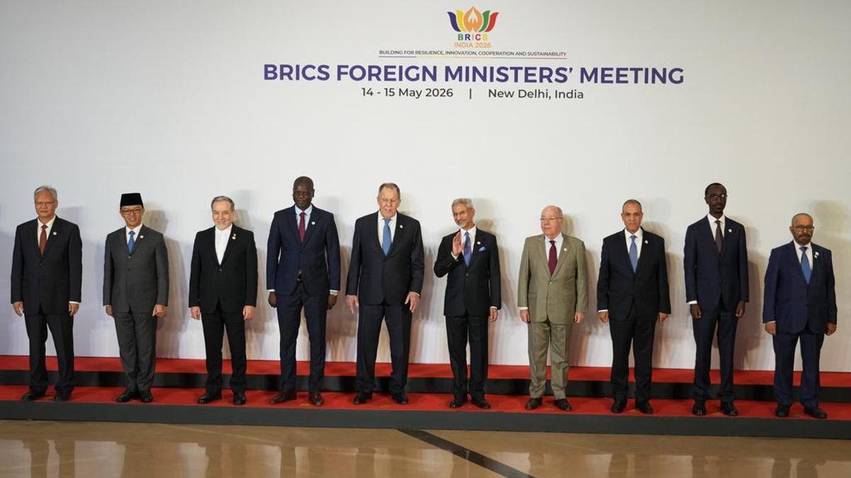 BRICS Dışişleri Bakanları Yeni Delhi'de bir araya geldi