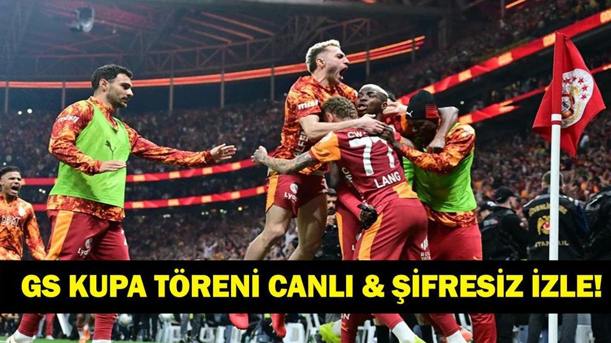 Galatasaray Şampiyonluk Kutlaması Hangi Kanalda? Galatasaray şampiyonluk kutlaması saat kaçta başlayacak, nereden izlenir? İşte kupa töreni programı...