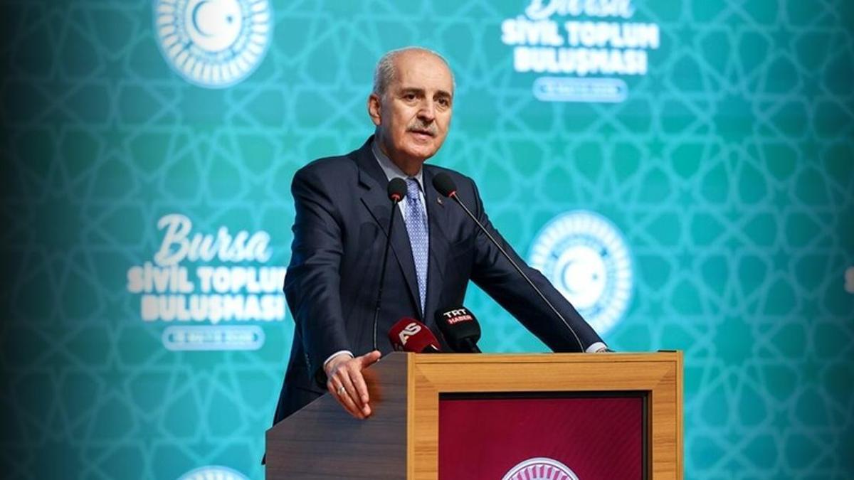 TBMM Başkanı Kurtulmuş'tan Terörsüz Türkiye mesajı: "Söz verildiği gibi silahlar bırakılacak"