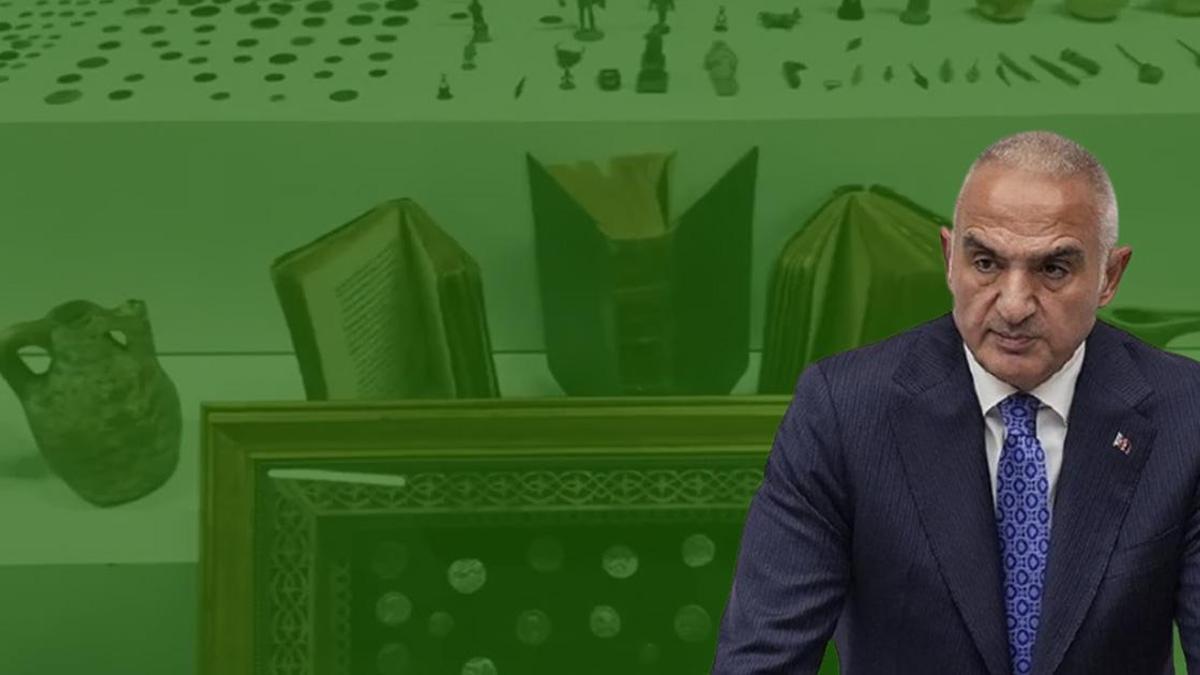 9 İLDE TARİHİ ESER OPERASYONU: Bakan Ersoy detaylarını duyurdu! 500'den fazla eser...