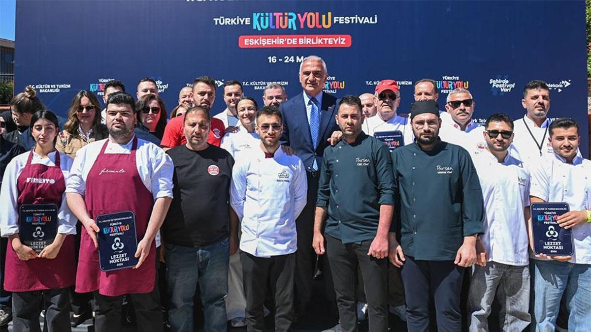 Eskişehir ilk kez Kültür Yolu Festivali'nde: Lezzet duraklarıyla şehirde coşku başladı