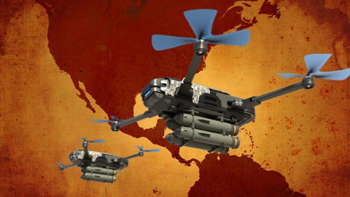 ABD'nin dibindeki tehdit! 300'den fazla askeri drone aldılar