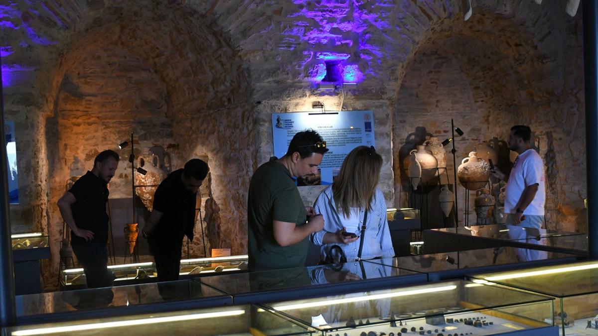 Kuşadası'ndaki Deniz Ticaret Tarihi Sergi Alanı'na 2 yılda 224 bin 740 ziyaretçi