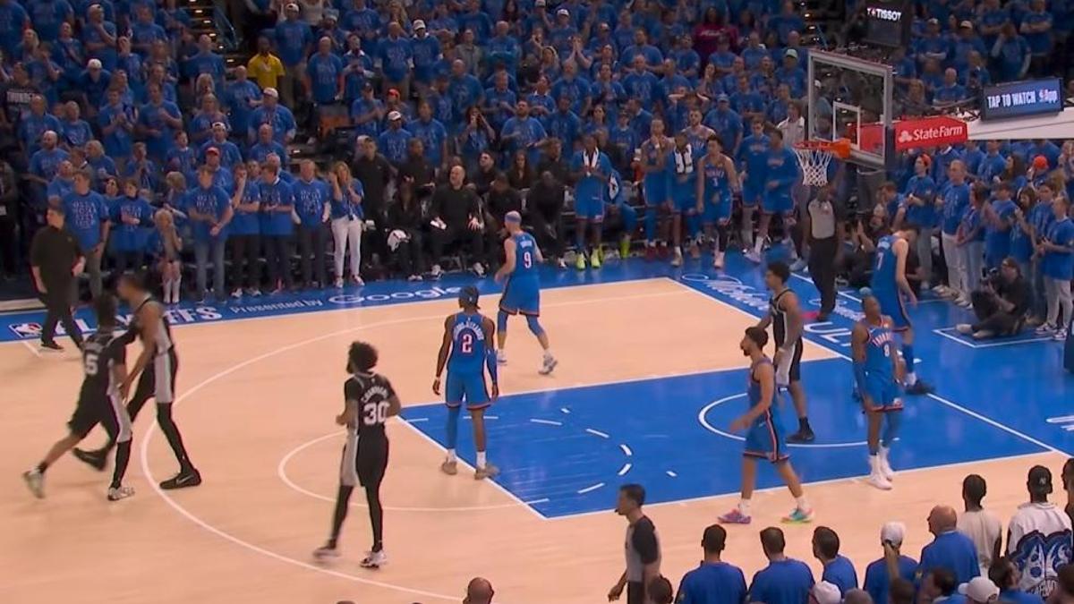 NBA'de San Antonio Spurs - Oklahoma City Thunder serisi başladı! Uzatmada gelen galibiyet...