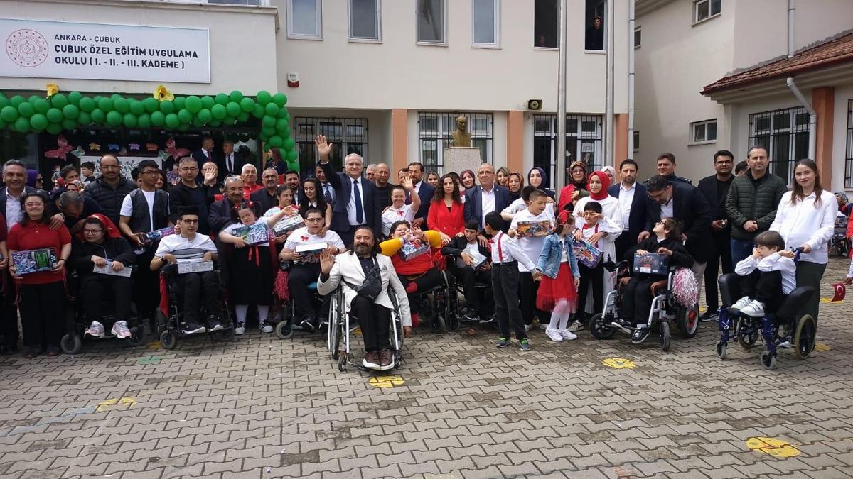 Çubuk'ta  özel çocuklara özel etkinlik