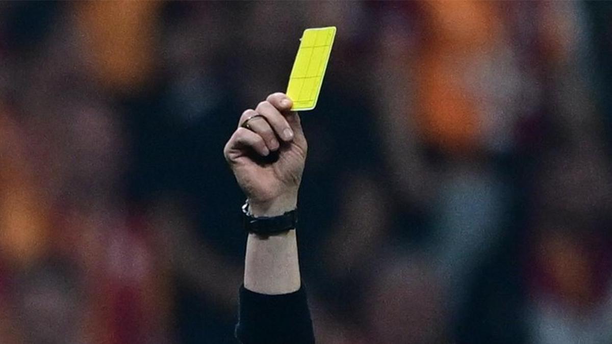 Süper Lig'in en fazla ve en az sarı kart gören takımı belli oldu